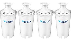 Brita Standard Water Filter, Standard Replacement Filters for Pitchers and Dispensers, BPA Free, 6 Count