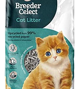 Breeder Celect Recycled Paper Cat Litter 30L