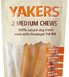 Yakers Dog Chew Medium 2 pack , 130 gram