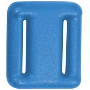 Sea Pearls Vinyl Coated Lace Thru Weights-Blue-1LB
