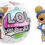 LOL Surprise All-Star Sports Series 4 Summer Games Sparkly Collectible Doll with 8 Surprises, Accessories, Gift for Kids, Toys for Girls and Boys Ages 4 5 6 7+ Years Old, (Styles May Vary)