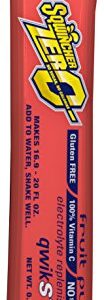Sqwincher 060102-FP Zero Qwik Stik Powder, 20 oz, Red, Standard (Pack of 50)