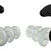 SureFire EP5 Sonic Defenders Max Full-Block Earplugs, triple flanged design, reusable, Black, Small