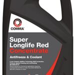 Comma SLA5L Super Red Antifreeze and Coolant Concentrated, 5 Litre
