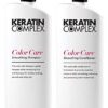 Keratin Complex Smoothing Therapy Color Care Shampoo and Conditioner Liter Duo, 33.8 Fl Oz (Pack of 2)