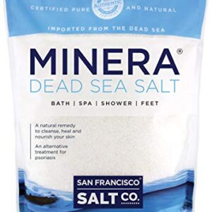 Minera Natural Dead Sea Salt - 5 lbs. Bulk - Fine Grain