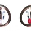 SureFire EP3 Sonic Defenders filtered Earplugs, double flanged design, reusable, Clear, Large