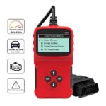 Edasion Car OBD2 Scanner Universal Wired Auto Engine Fault Code Reader CAN Diagnostic Scan Tool V309 for Check Engine Light, I/M Readiness Smog Check, HD LCD Display Screen