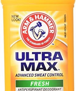 Arm & Hammer Ultra Max Fresh Scent Solid Antiperspirant Deodorant 2.6 oz (Pack of 6)