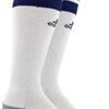 adidas Unisex Copa Zone Cushion II Soccer Sock (1-Pair), White/New Navy, 13C-4Y
