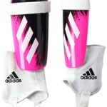 adidas Youth X 20 Match Shin Guards Shock Pink/White/Black Medium