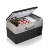 Alpicool G22 Car Fridge 22 Litre Mini Fridge 12/24v Car Refrigerator Portable Camping Fridge Freezer Truck Electric Cool Box for Campervan RV Boat Travel Picnic,-20℃ to 20 ℃/Low Consumption