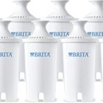 Brita Standard Water Filter, Standard Replacement Filters for Pitchers and Dispensers, BPA Free, 8 Count
