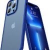 CASEKOO Matte Power Designed for iPhone 13 Pro Max Case 2021, [Shockproof Mil-grade Protection] Anti-fingerprint Anti-scratch Protective Hard PC, Thin Slim Fit Frosted Phone Cover 6.7-inch 5G, Blue