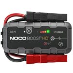 NOCO Boost HD GB70 2000A 12V UltraSafe Portable Lithium Jump Starter, Car Battery Booster Pack, USB Powerbank, and Jump Leads for up to 8.0 Liter Petrol and 6.0 Liter Diesel Engines 