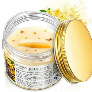 BIOAQUA Gold Osmanthus Lemon Eye Mask 80 Pcs Women Collagen Gel Protein Nourishing