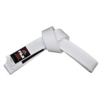 FUJI – Premium Cotton Blend BJJ Belt White, C2