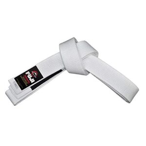 FUJI – Premium Cotton Blend BJJ Belt White, C2