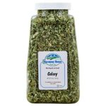 Harmony House Dehydrated Celery, Crosscut – Dried Vegetables For Cooking, Camping, Emergency Supply and More (8 oz, Jar)